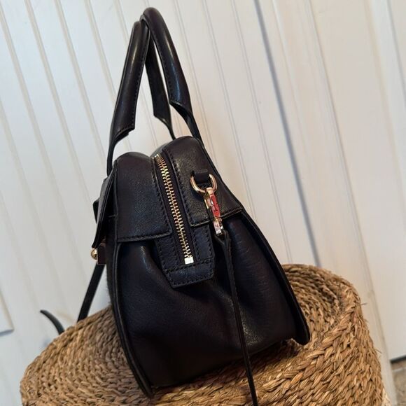 Kate Spade Elegant Black Handbag (Leather/calf hair) - Great Condition - Picture 3 of 12